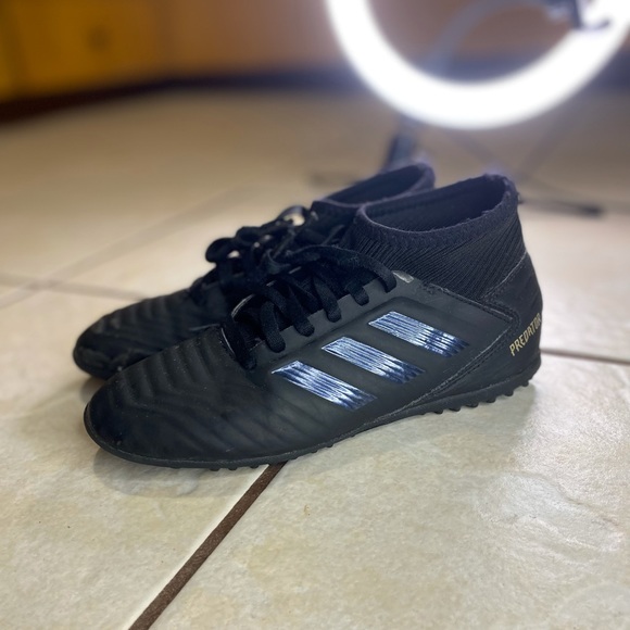 adidas | Shoes | Adidas Predator Tango 93 Turf Jr Blackgold G2581 | Poshmark